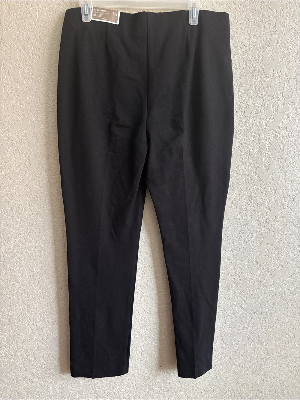 NWT Chico's Black Woman'sDress Pants - Juliet Straight leg Pant